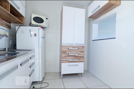 Cozinha de apartamento à venda com 1 quarto, 52m² em Bonfim, Campinas