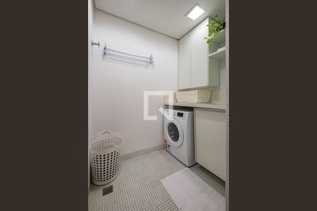 Sala/Cozinha - Lavanderia de apartamento para alugar com 2 quartos, 110m² em Pinheiros, São Paulo