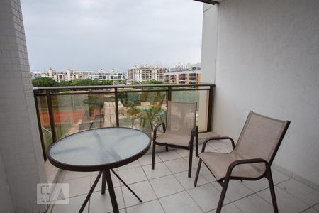 Varanda Suite B de apartamento para alugar com 2 quartos, 90m² em Barra da Tijuca, Rio de Janeiro