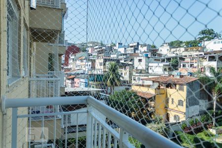 Varanda de apartamento para alugar com 2 quartos, 57m² em Pechincha, Rio de Janeiro