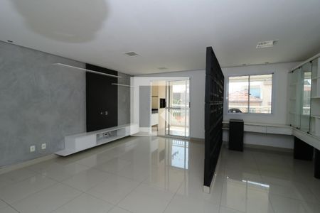 Sala de apartamento para alugar com 2 quartos, 93m² em Vila Valparaíso, Santo André
