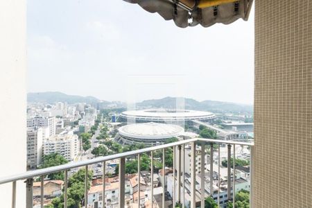 Varanda da Sala de apartamento para alugar com 3 quartos, 105m² em Maracanã, Rio de Janeiro