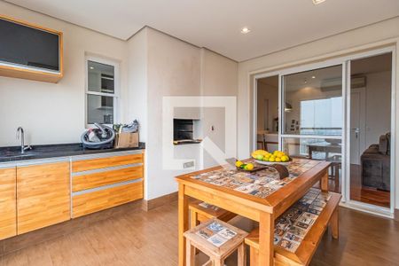 Varanda Gourmet de apartamento à venda com 3 quartos, 106m² em Empresarial 18 do Forte, Barueri