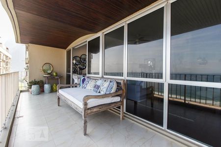 Varanda de apartamento para alugar com 4 quartos, 170m² em São Conrado, Rio de Janeiro