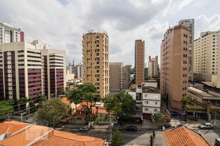Sala vista de apartamento para alugar com 1 quarto, 45m² em Vila Madalena, São Paulo