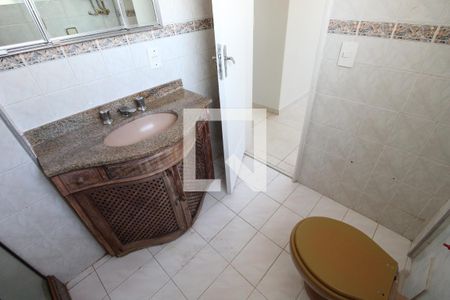 Banheiro da Suíte de apartamento para alugar com 3 quartos, 95m² em Méier, Rio de Janeiro