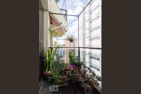 Varanda da Sala de apartamento à venda com 4 quartos, 140m² em Centro, Santo André