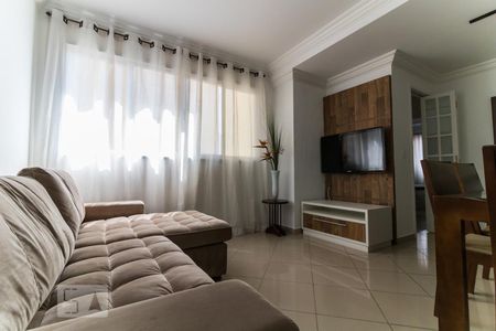 Sala de apartamento para alugar com 2 quartos, 77m² em Jardim, Santo André