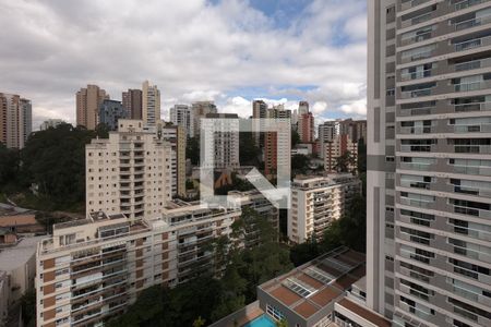 Vista  de kitnet/studio à venda com 1 quarto, 40m² em Vila Andrade, São Paulo