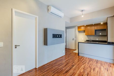 Sala de apartamento para alugar com 1 quarto, 49m² em Jardim Paulistano, São Paulo