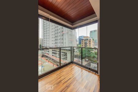 Varanda de apartamento para alugar com 1 quarto, 49m² em Jardim Paulistano, São Paulo