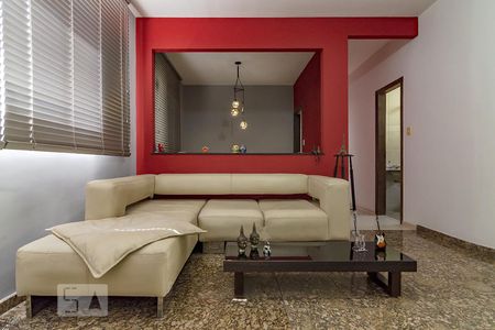 Sala de apartamento à venda com 3 quartos, 177m² em Sagrada Família, Belo Horizonte