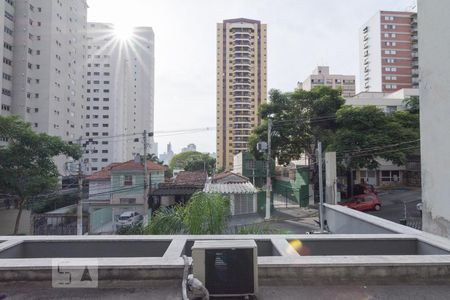 Vista da Varanda e da Sala de apartamento à venda com 1 quarto, 42m² em Perdizes, São Paulo