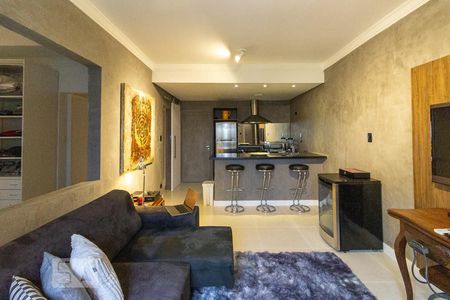 Sala de apartamento para alugar com 1 quarto, 57m² em Alphaville Industrial, Barueri
