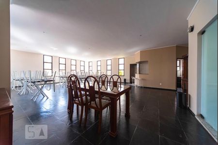 Salão de Festas  de apartamento para alugar com 3 quartos, 130m² em Vila Valparaíso, Santo André