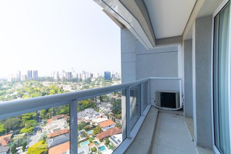 Varanda da Sala de apartamento para alugar com 1 quarto, 50m² em Empresarial 18 do Forte, Barueri