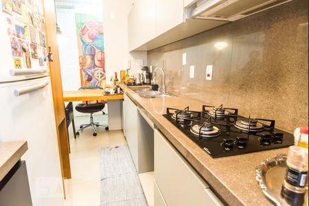 Cozinha de apartamento para alugar com 1 quarto, 47m² em Petrópolis, Porto Alegre