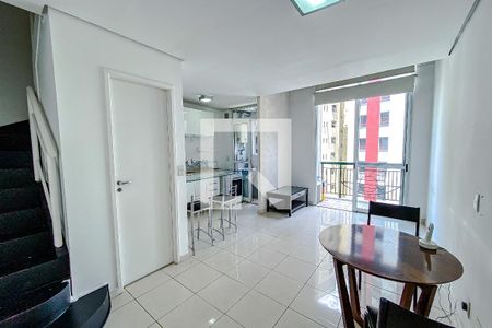 Sala de apartamento à venda com 1 quarto, 52m² em Vila Mariana, São Paulo