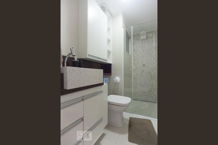Banheiro de apartamento para alugar com 2 quartos, 53m² em Jardim Magnólia, Campinas