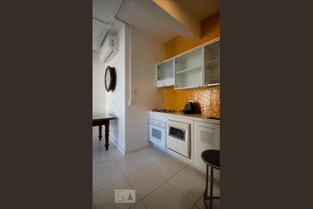 Cozinha americana de apartamento para alugar com 2 quartos, 70m² em Leblon, Rio de Janeiro