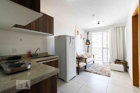 Cozinha/Sala de apartamento para alugar com 1 quarto, 34m² em Sul (águas Claras), Brasília