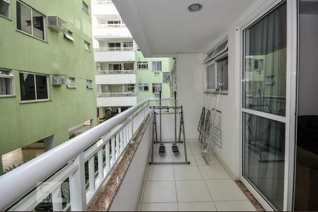 Varanda de apartamento para alugar com 2 quartos, 68m² em Pechincha, Rio de Janeiro