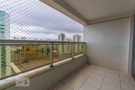 Varanda da Sala de kitnet/studio para alugar com 1 quarto, 39m² em Sul (águas Claras), Brasília