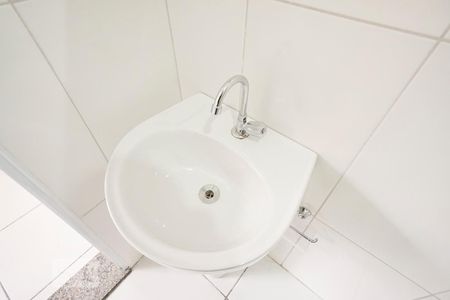 Detalhe banheiro de casa para alugar com 1 quarto, 22m² em Vila Formosa, São Paulo
