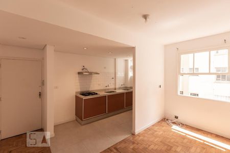 Sala-Cozinha de apartamento para alugar com 1 quarto, 46m² em Consolação, São Paulo