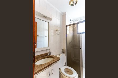 Banheiro da Suíte de apartamento para alugar com 2 quartos, 102m² em Santo Antônio, São Caetano do Sul