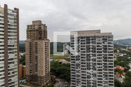 Vista da Varanda de apartamento à venda com 1 quarto, 50m² em Empresarial 18 do Forte, Barueri