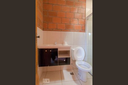 Banheiro da Suíte 01 de casa para alugar com 2 quartos, 70m² em Vila Hollândia, Campinas