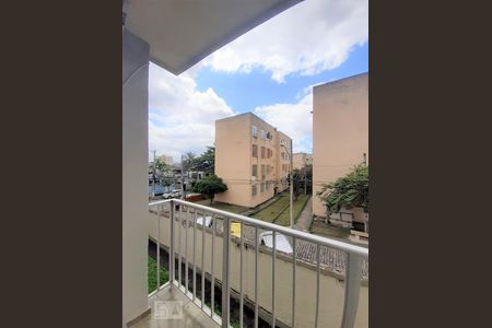 Varanda da Sala de apartamento para alugar com 2 quartos, 45m² em Cachambi, Rio de Janeiro