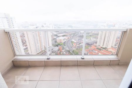 Varanda da Sala de apartamento à venda com 3 quartos, 95m² em Campestre, Santo André