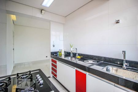 Cozinha e Área de Serviço de apartamento à venda com 1 quarto, 42m² em Cruzeiro, Belo Horizonte
