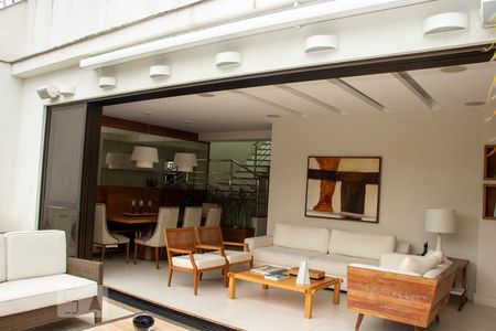 Sala de apartamento para alugar com 3 quartos, 320m² em Barra da Tijuca, Rio de Janeiro