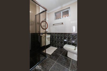 Banheiro do Corredor de apartamento à venda com 3 quartos, 100m² em Alphaville Industrial, Barueri