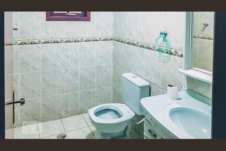 Banheiro  de casa para alugar com 3 quartos, 210m² em Vila Camilópolis, Santo André