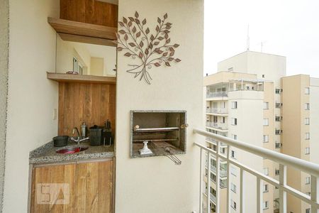 Detalhe varanda de apartamento para alugar com 2 quartos, 80m² em Vila Invernada, São Paulo