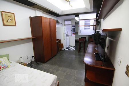 Sala  de apartamento à venda com 1 quarto, 30m² em Laranjeiras, Rio de Janeiro