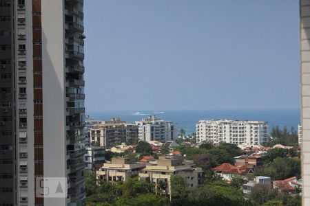 Vista da Varanda de kitnet/studio para alugar com 1 quarto, 20m² em Barra da Tijuca, Rio de Janeiro