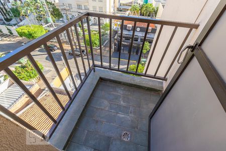 Sacada de apartamento para alugar com 1 quarto, 51m² em Cambuí, Campinas