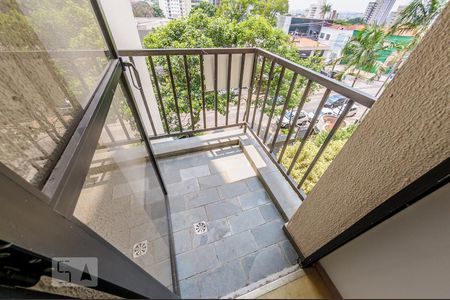 Sacada da Sala de apartamento para alugar com 1 quarto, 60m² em Cambuí, Campinas