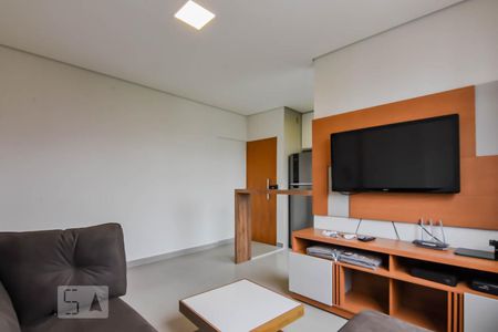 Sala  de apartamento para alugar com 1 quarto, 54m² em Lourdes, Belo Horizonte
