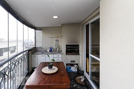 Varanda da Sala de apartamento para alugar com 4 quartos, 120m² em Alto da Mooca, São Paulo