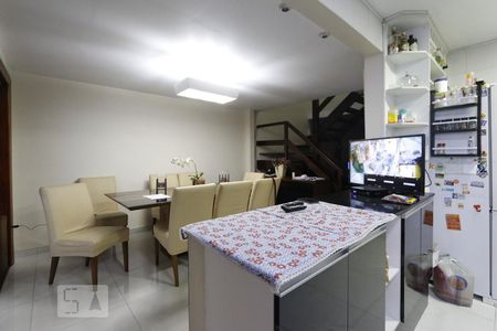 Cozinha/ sala de jantar  de casa à venda com 3 quartos, 131m² em Anil, Rio de Janeiro