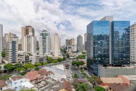 Vista da Sala de apartamento para alugar com 1 quarto, 45m² em Funcionários, Belo Horizonte