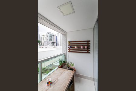 Varanda da Sala de apartamento para alugar com 1 quarto, 60m² em Anchieta, Belo Horizonte