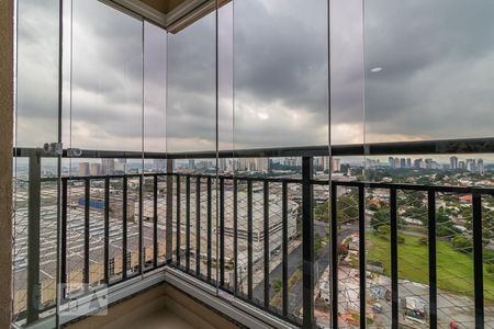 Varanda da Sala de apartamento à venda com 2 quartos, 61m² em Tamboré, Barueri