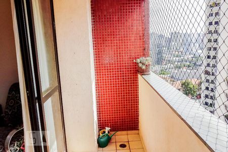 Varanda da Sala de apartamento para alugar com 3 quartos, 105m² em Vila Bastos, Santo André